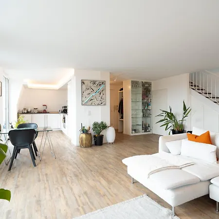 Penthouse Mit Panoramaterrasse Und Whirlpool