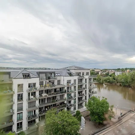 Penthouse Mit Panoramaterrasse Und Whirlpool Apartament Koblencja