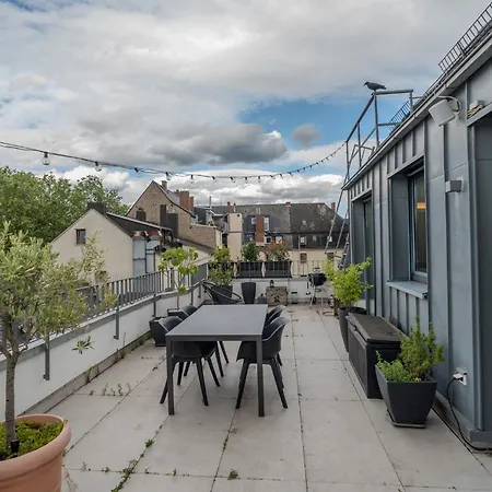 Apartment Penthouse Mit Panoramaterrasse Und Whirlpool